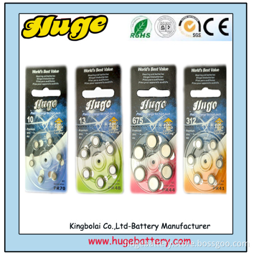 Hearing Aid Medical Zinc Air Battery A10